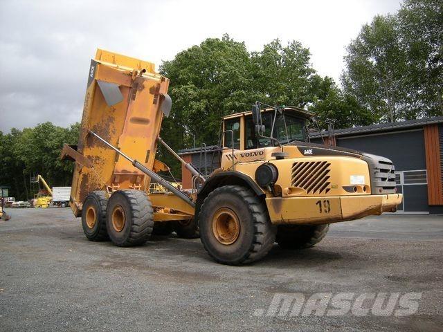 Volvo A 40 E, Dumper Liigendraamiga pinnaseveokid
