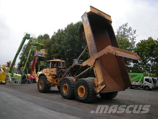 Volvo A 40 E, Dumper Liigendraamiga pinnaseveokid