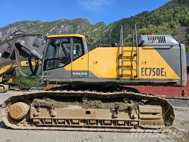 Volvo EC 750 EL Roomikekskavaatorid