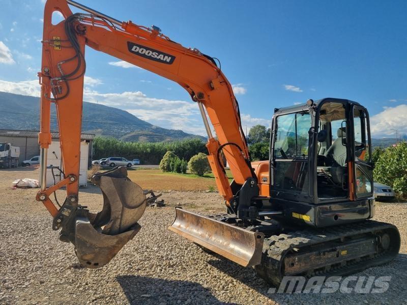 Doosan DX85 Miniekskavaatorid < 7 t
