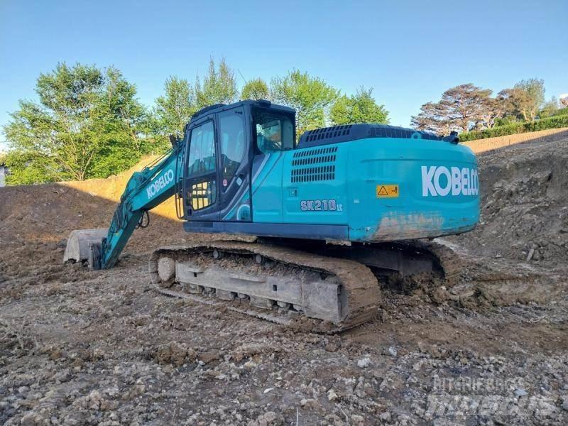 Kobelco SK210 Roomikekskavaatorid