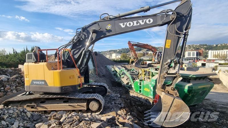 Volvo ecr235 Roomikekskavaatorid