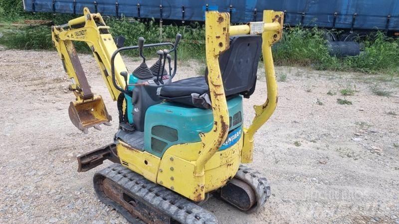 Yanmar SV08 Miniekskavaatorid < 7 t