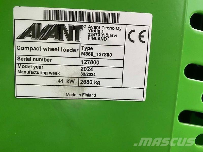 Avant 860 I TDL Kompaktlaadurid
