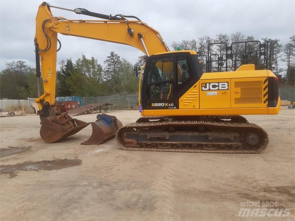 JCB 220X Roomikekskavaatorid