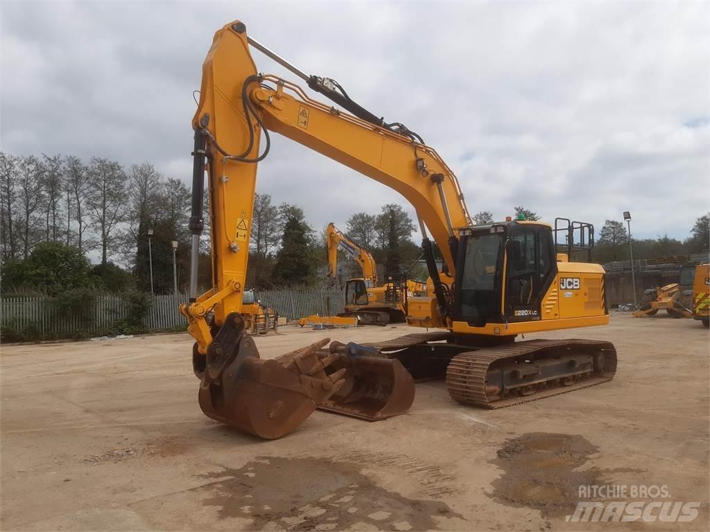 JCB 220X Roomikekskavaatorid