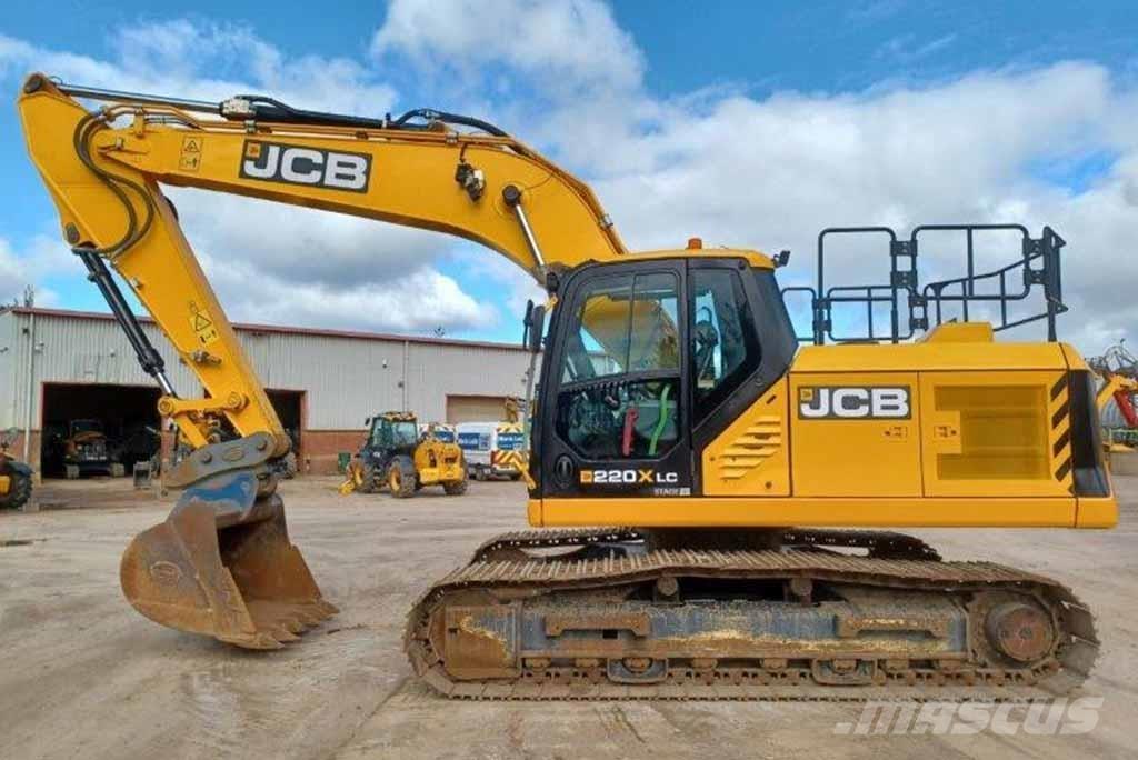 JCB 220X Roomikekskavaatorid
