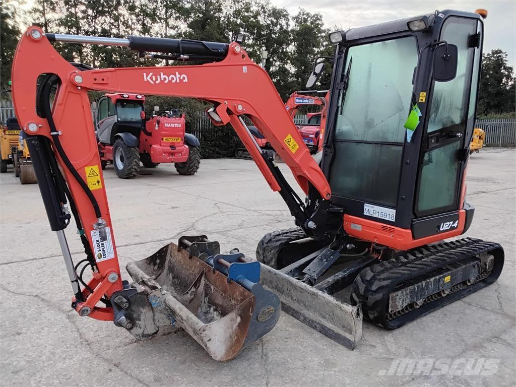Kubota  Roomikekskavaatorid