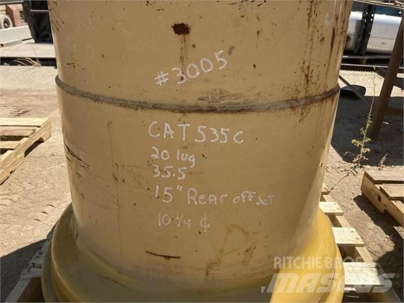 CAT 535C Rehvid, rattad ja veljed