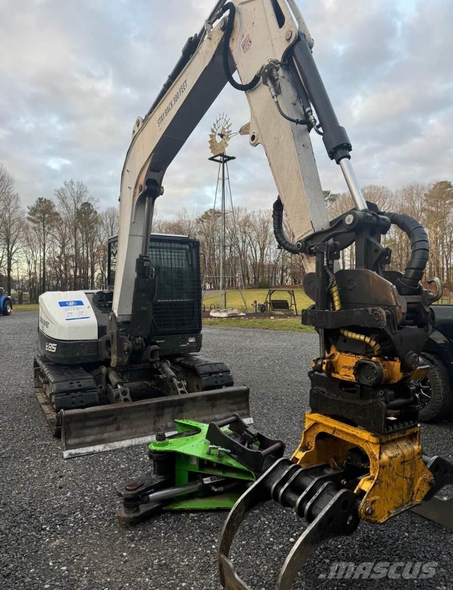 Bobcat E85 Roomikekskavaatorid