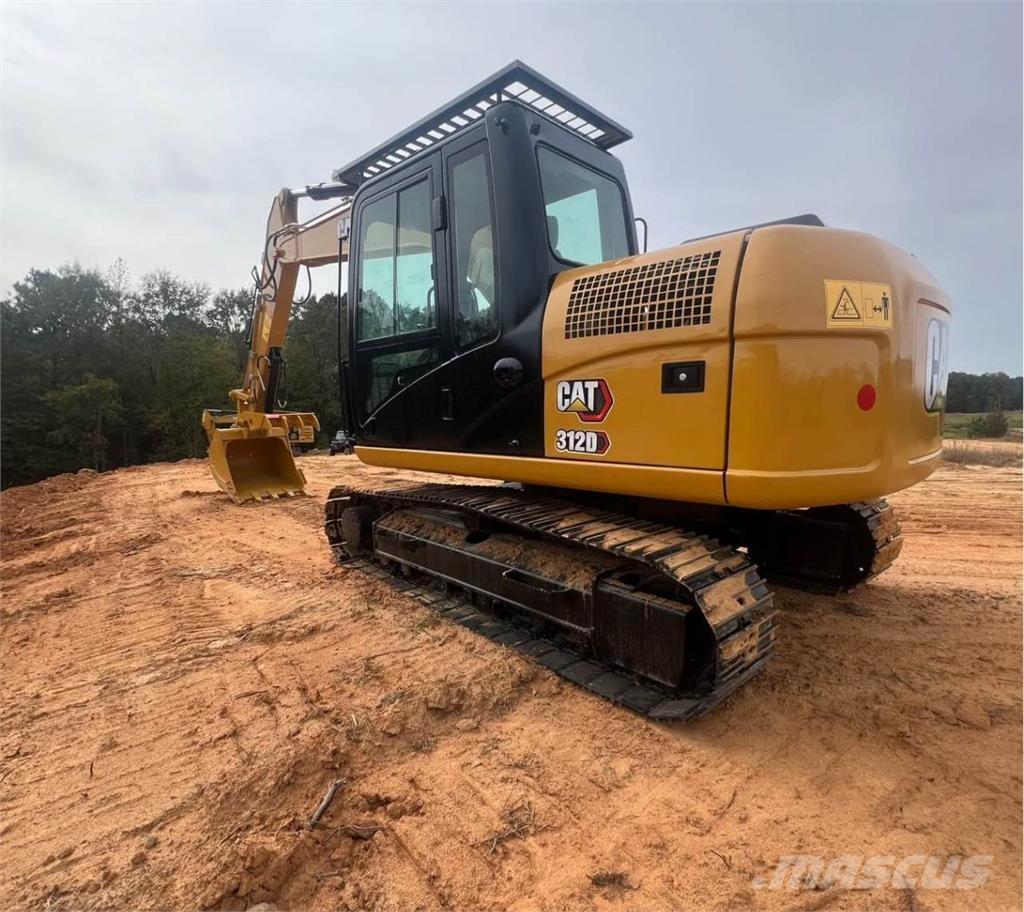 CAT 312D Roomikekskavaatorid