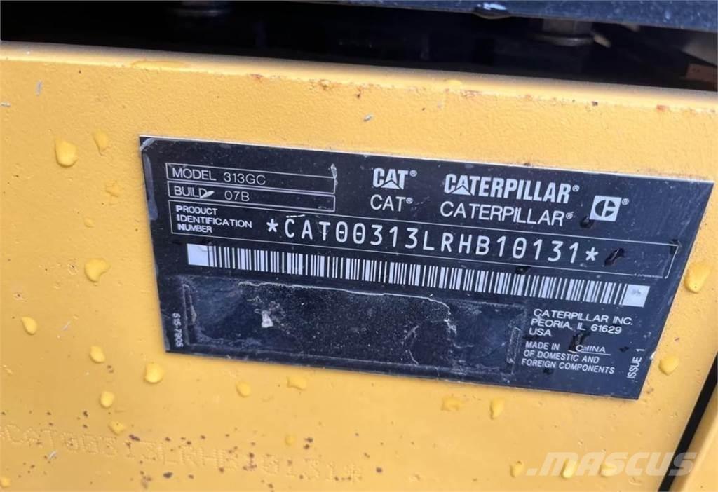 CAT 313 GC Roomikekskavaatorid