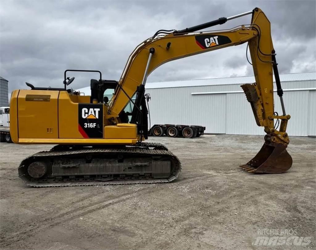CAT 316FL Roomikekskavaatorid