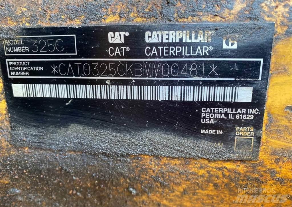 CAT 325C Roomikekskavaatorid