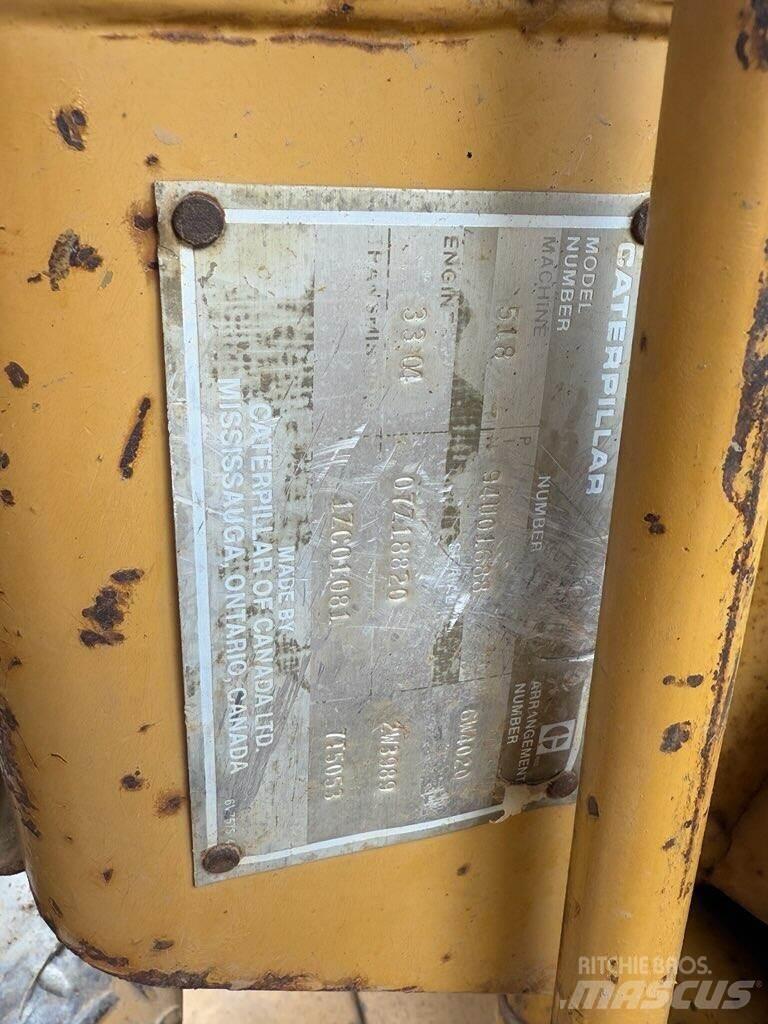 CAT 518 Väljaveotraktorid