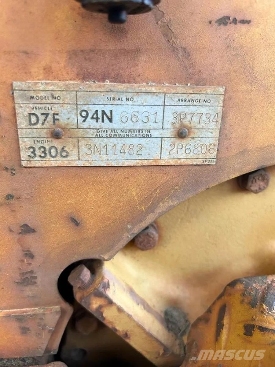 CAT D7F Buldooserid