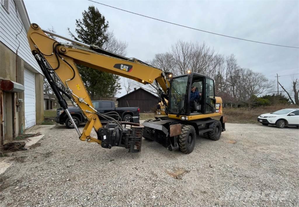 CAT M313D Ratasekskavaatorid