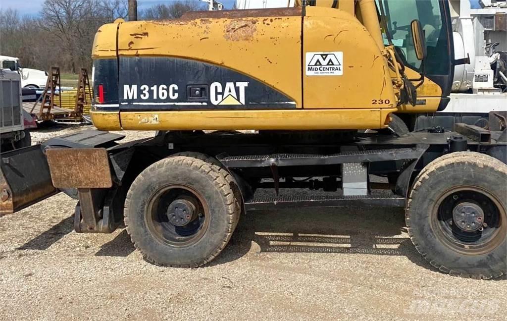 CAT M316C Ratasekskavaatorid