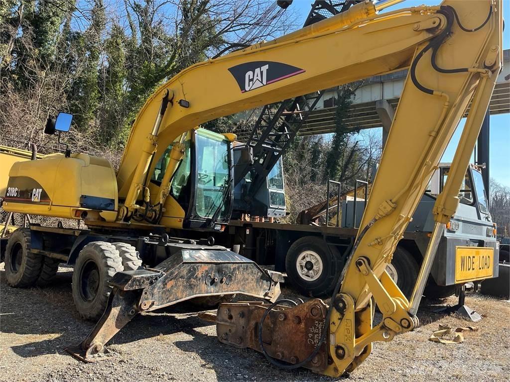 CAT M318C Ratasekskavaatorid