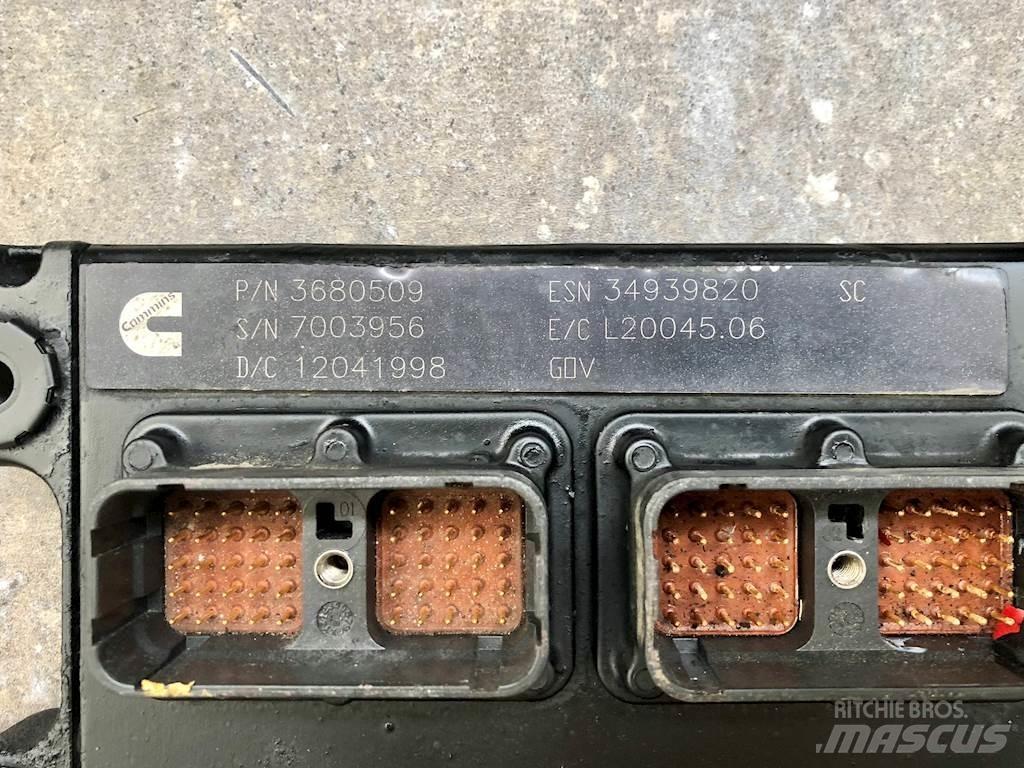 Cummins ISM Elektroonikaseadmed