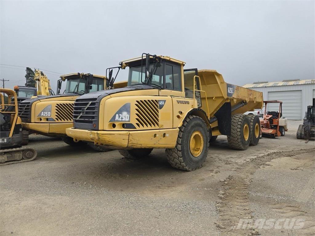 Volvo A25D Liigendraamiga pinnaseveokid