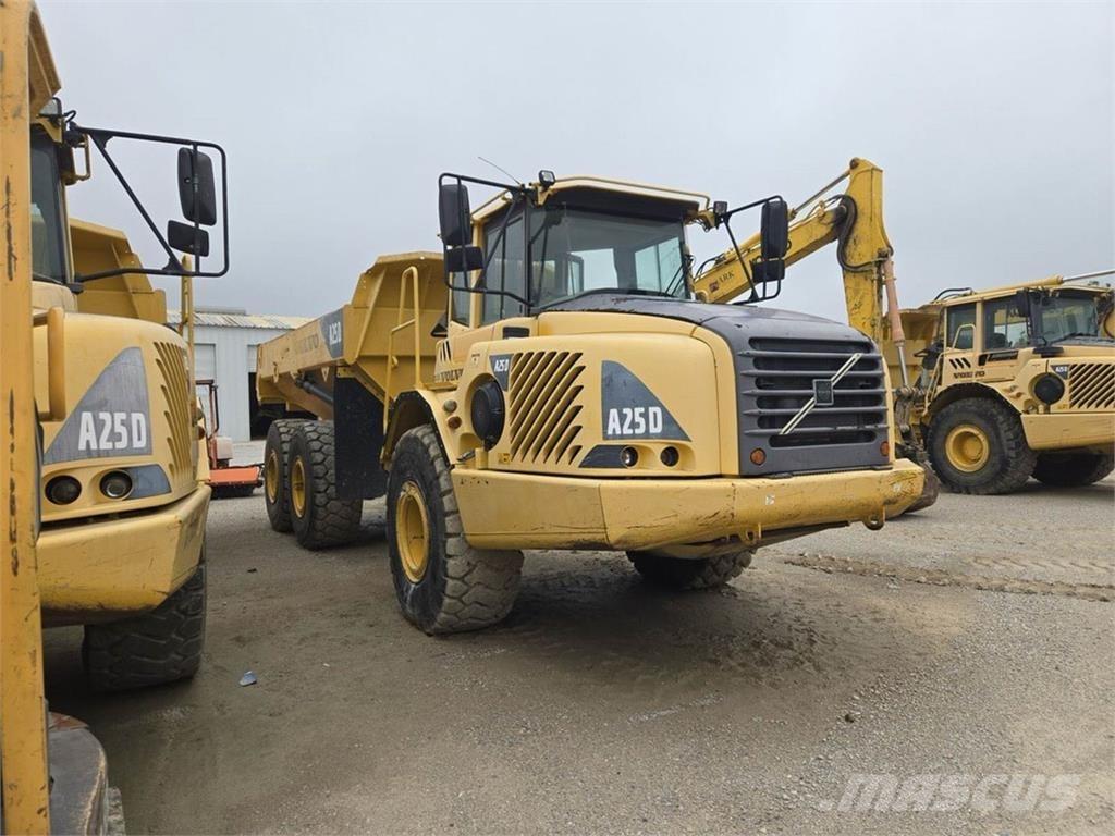 Volvo A25D Liigendraamiga pinnaseveokid