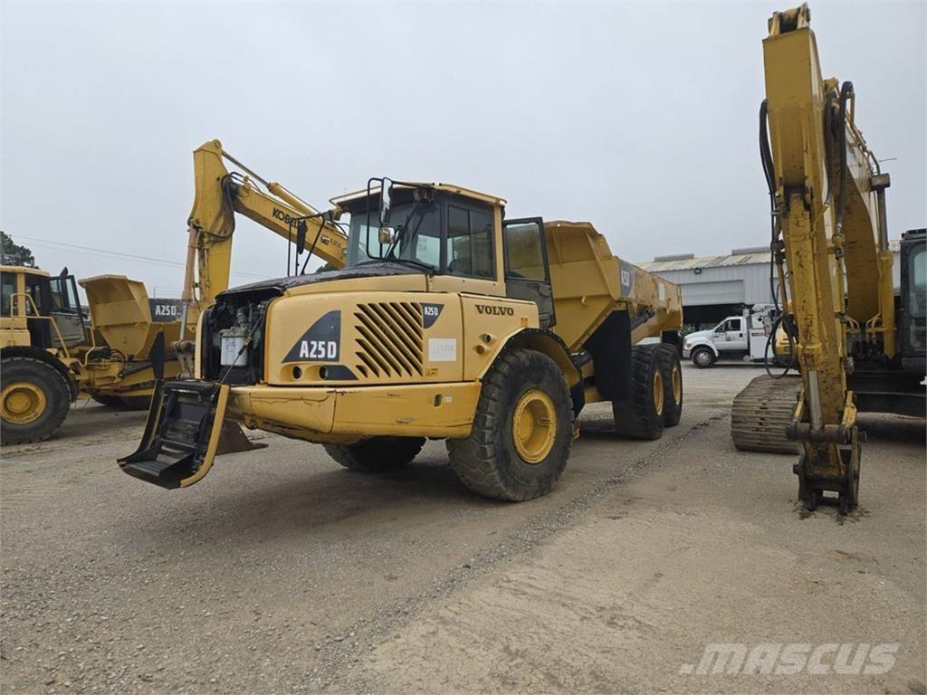 Volvo A25D Liigendraamiga pinnaseveokid