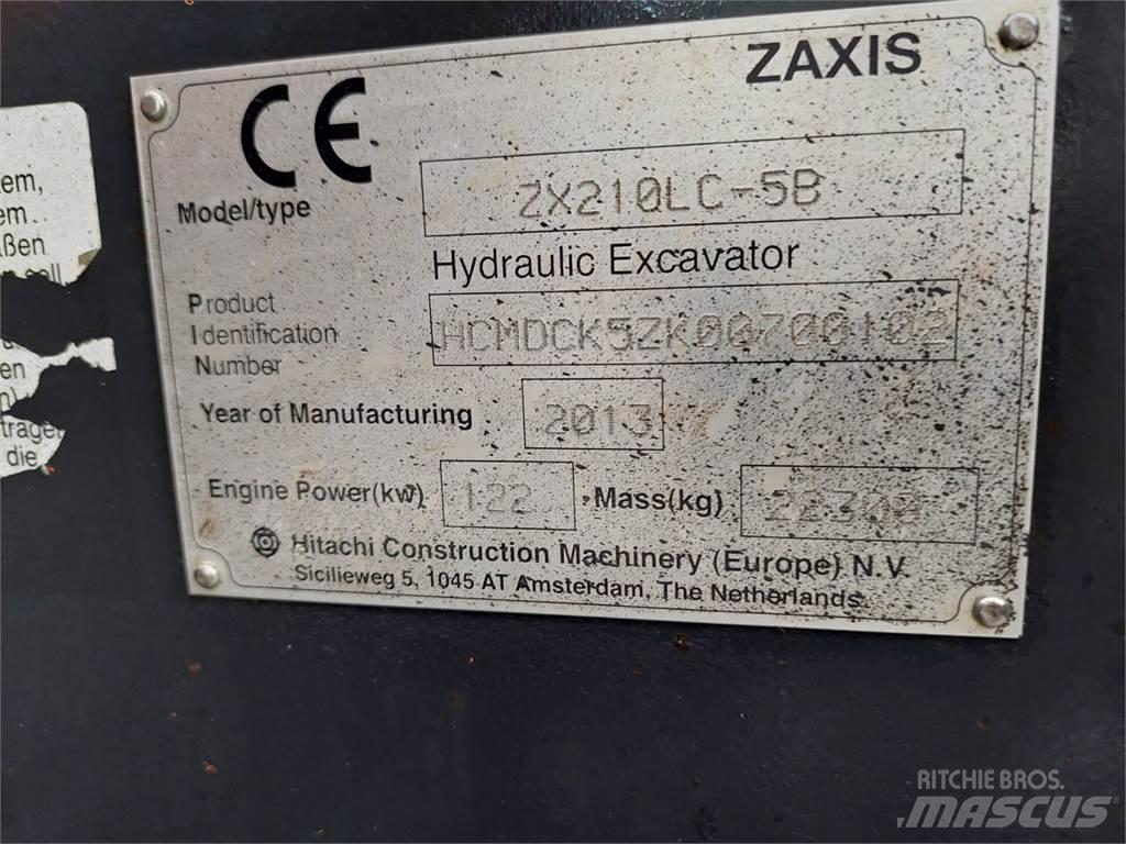Hitachi ZX 210LC Roomikekskavaatorid