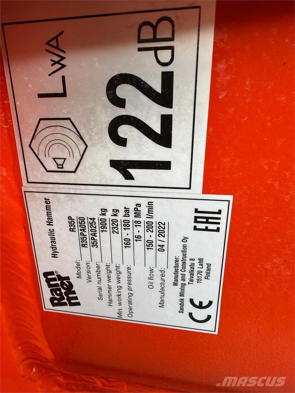 Rammer R35P Muu