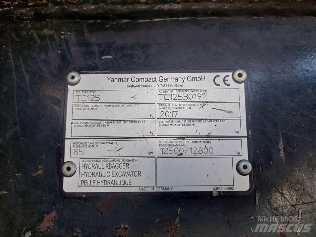 Terex TC 125 Roomikekskavaatorid