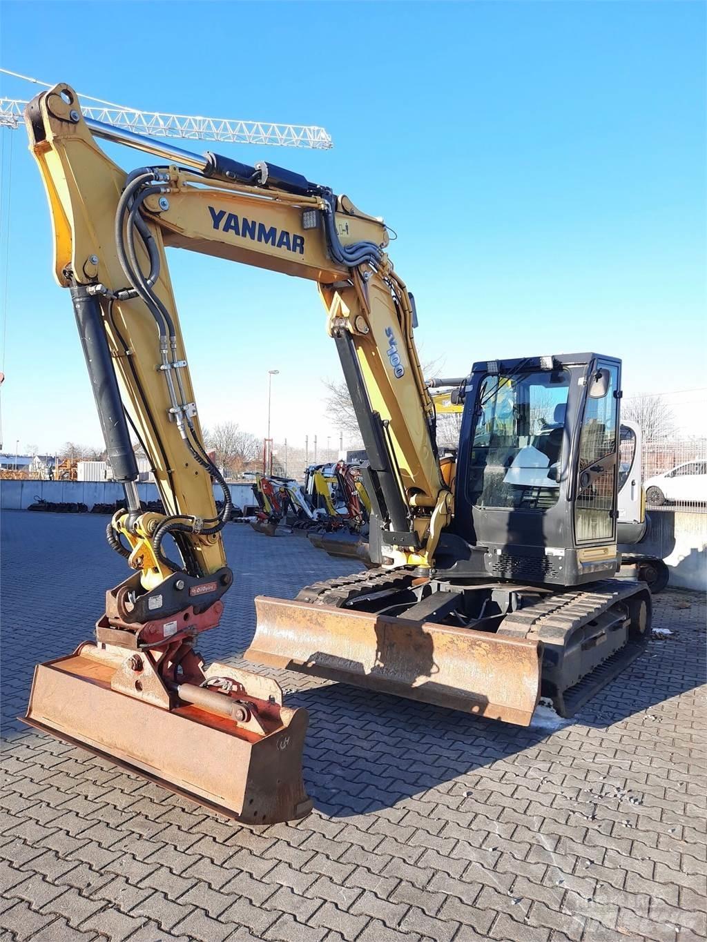 Yanmar SV 100-2PB Roomikekskavaatorid