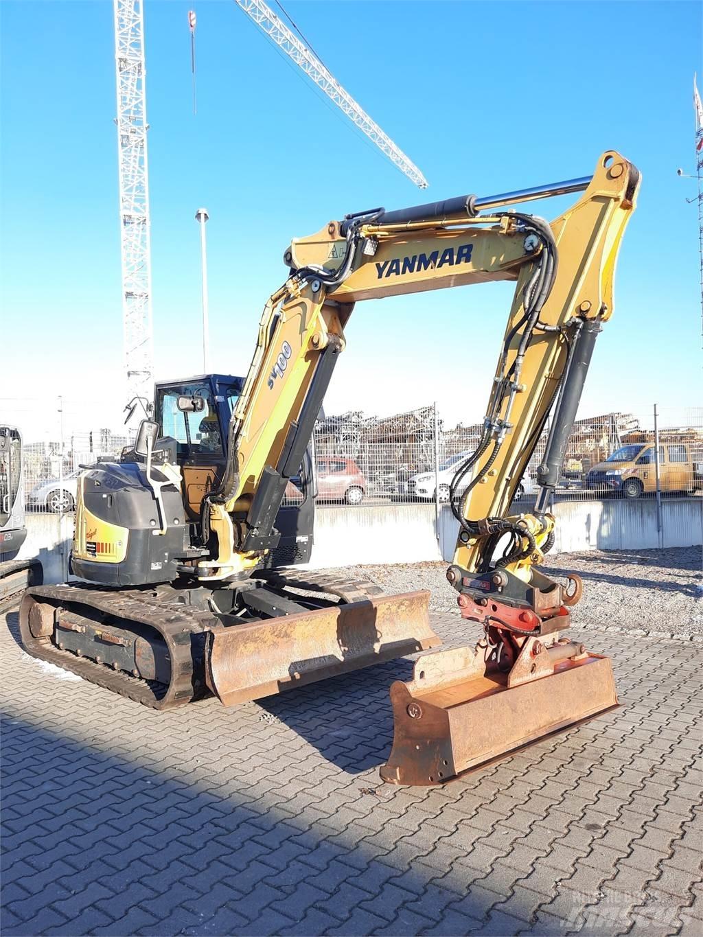 Yanmar SV 100-2PB Roomikekskavaatorid