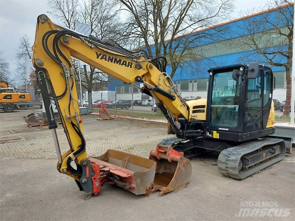 Yanmar SV 85-2PB Roomikekskavaatorid