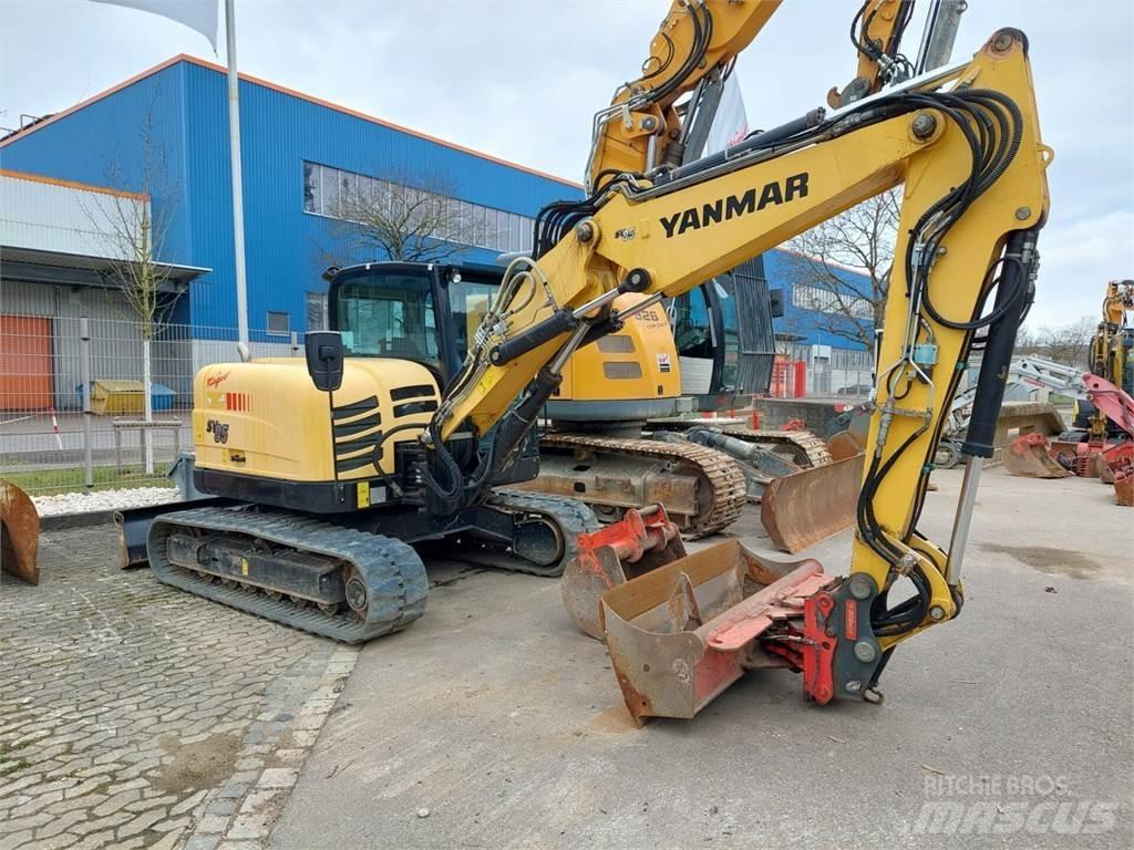 Yanmar SV 85-2PB Roomikekskavaatorid