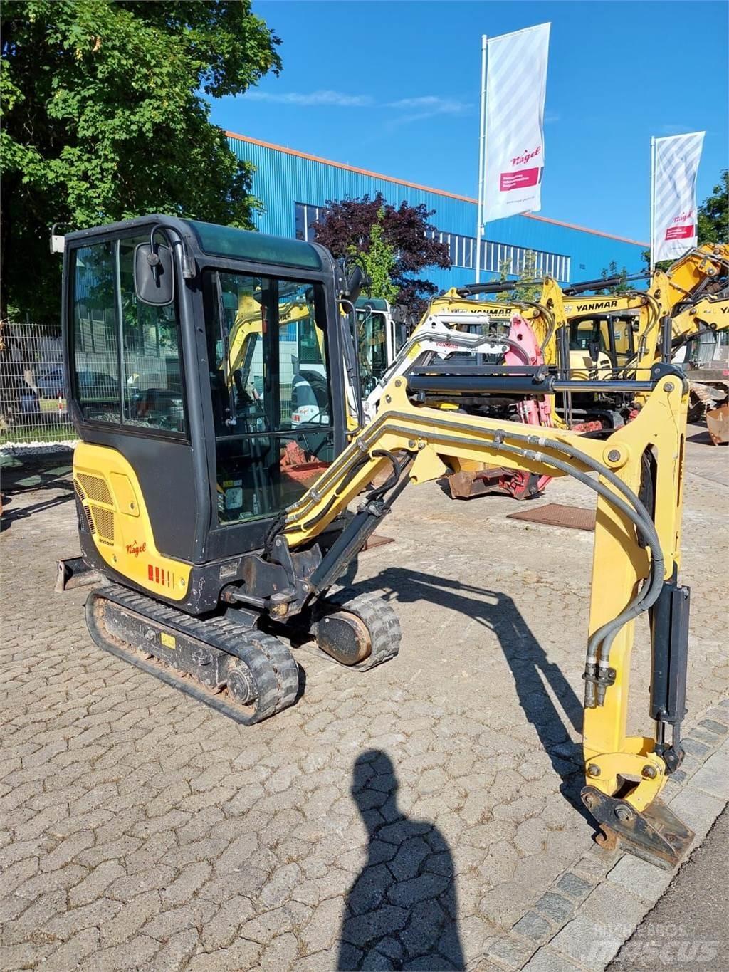 Yanmar SV16 Roomikekskavaatorid