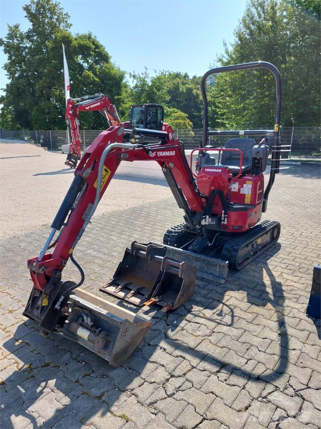 Yanmar Vio 12 Roomikekskavaatorid