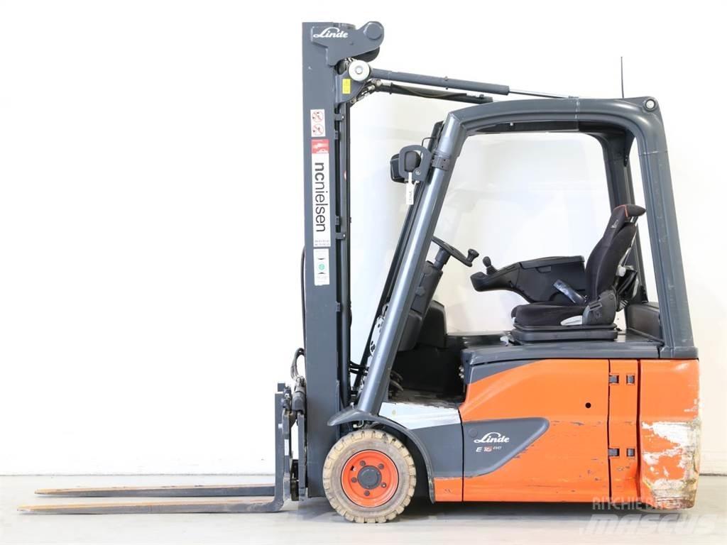 Linde E16/386-02 EVO Elektritõstukid
