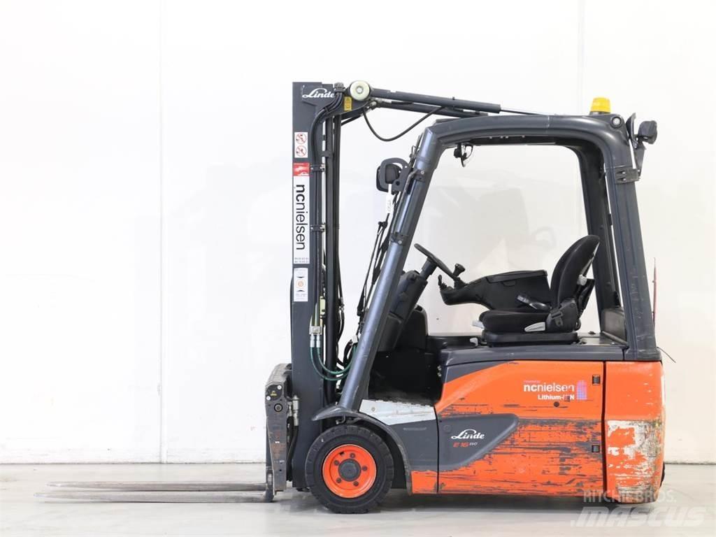 Linde E16/386-02 EVO Elektritõstukid