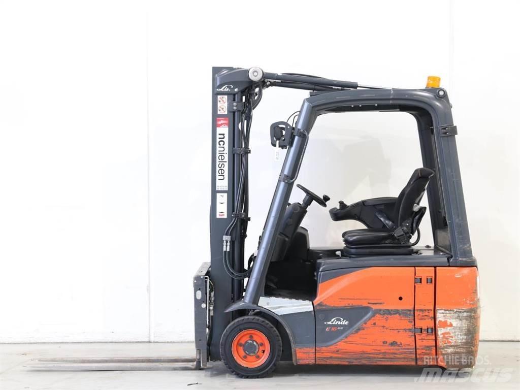 Linde E16/386-02 EVO Elektritõstukid