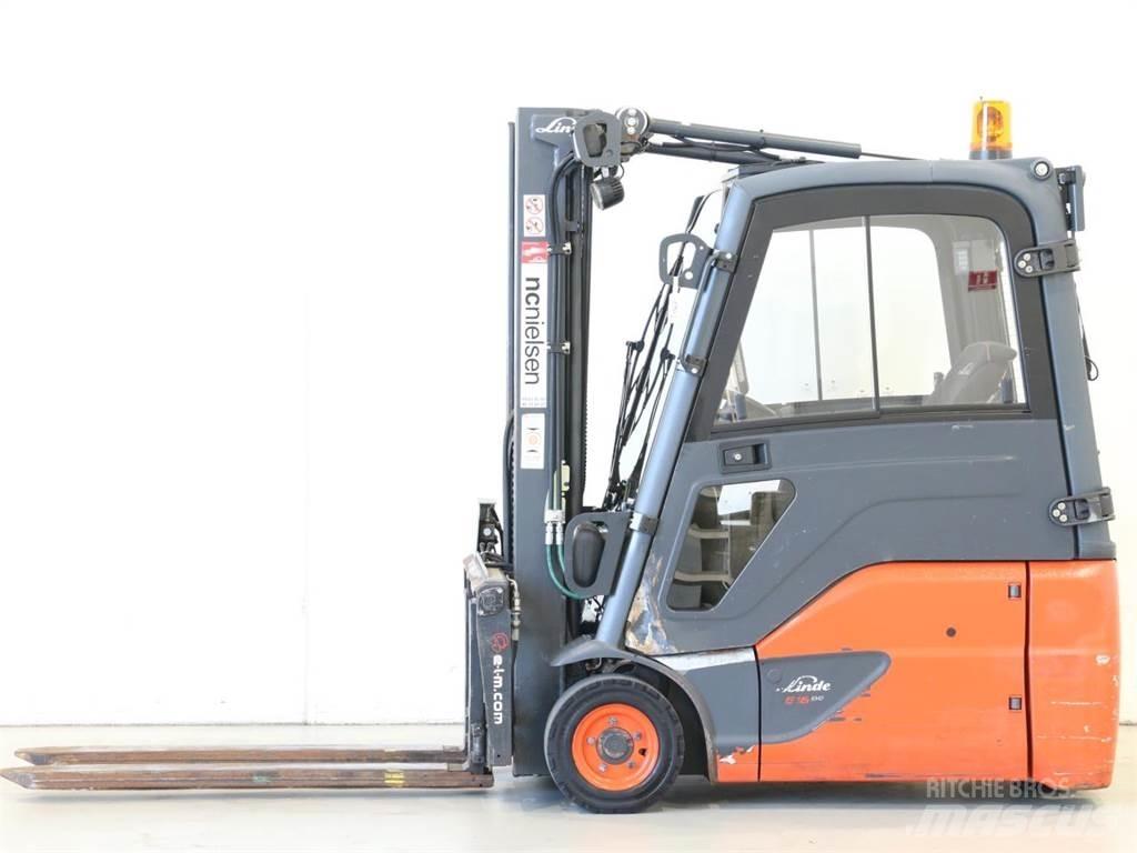 Linde E16/386-02 EVO Elektritõstukid