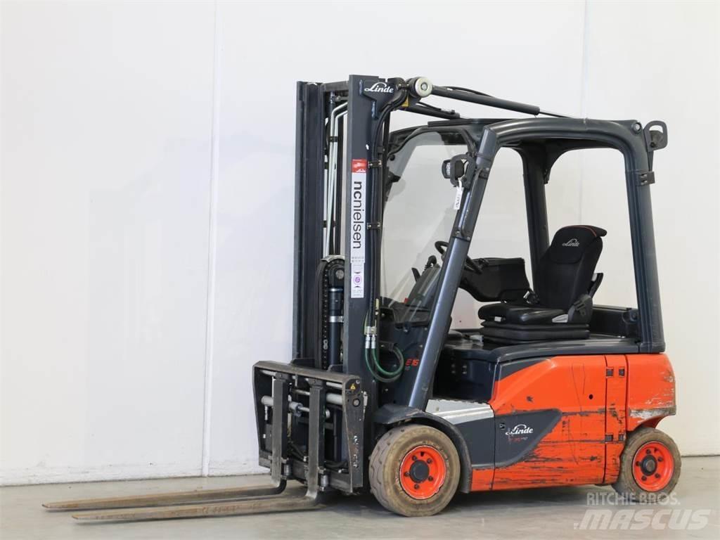 Linde E16P/386-02 Elektritõstukid
