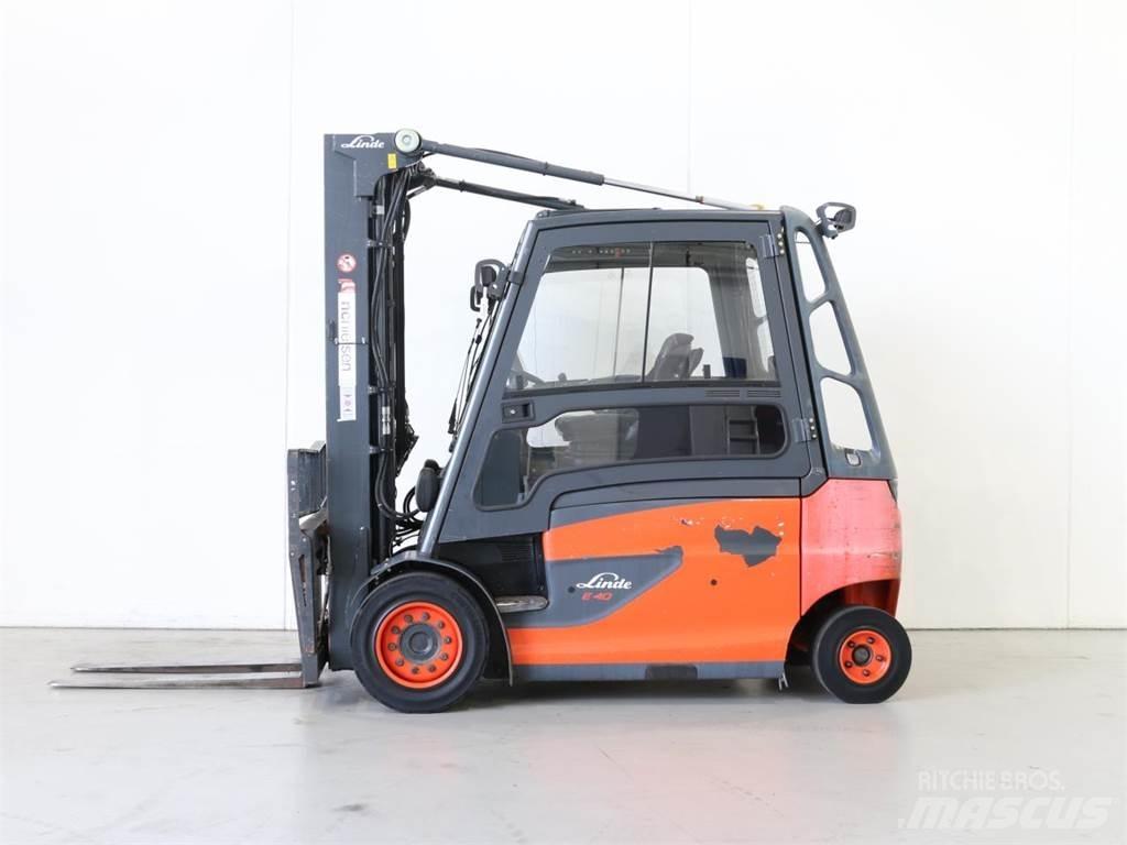 Linde E40/600HL/388 Elektritõstukid