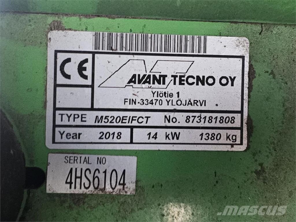 Avant M520 Väikelaadurid