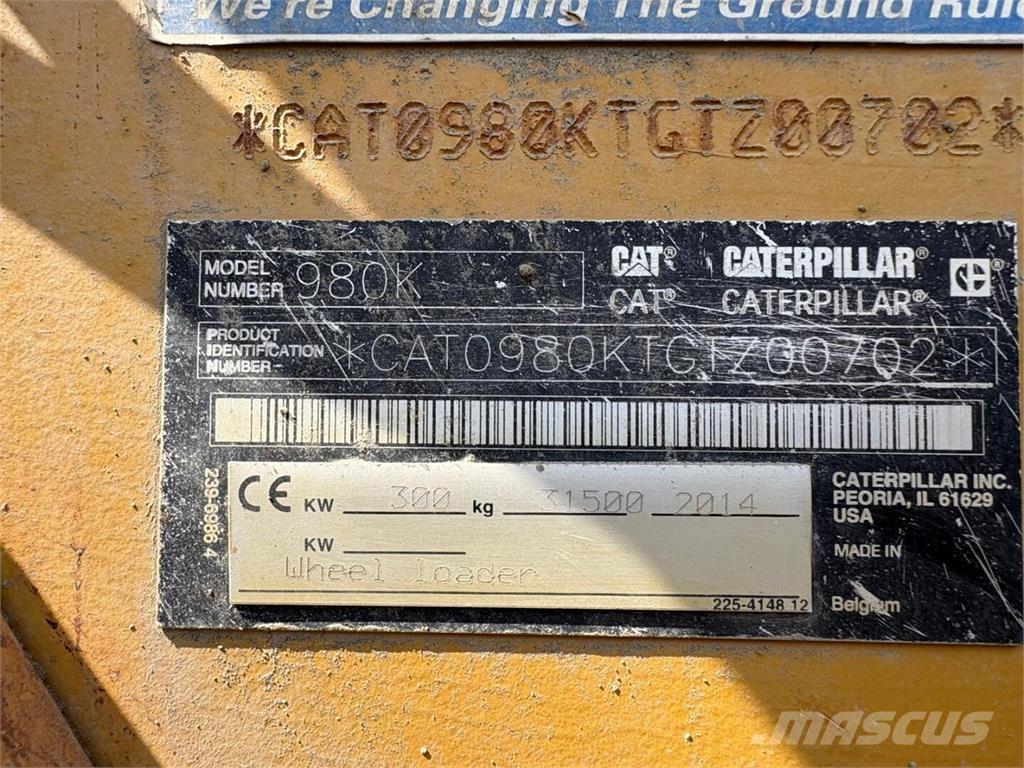CAT 980 K Rataslaadurid