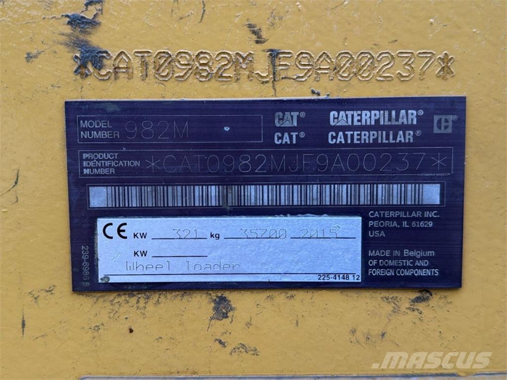 CAT 982 M Rataslaadurid