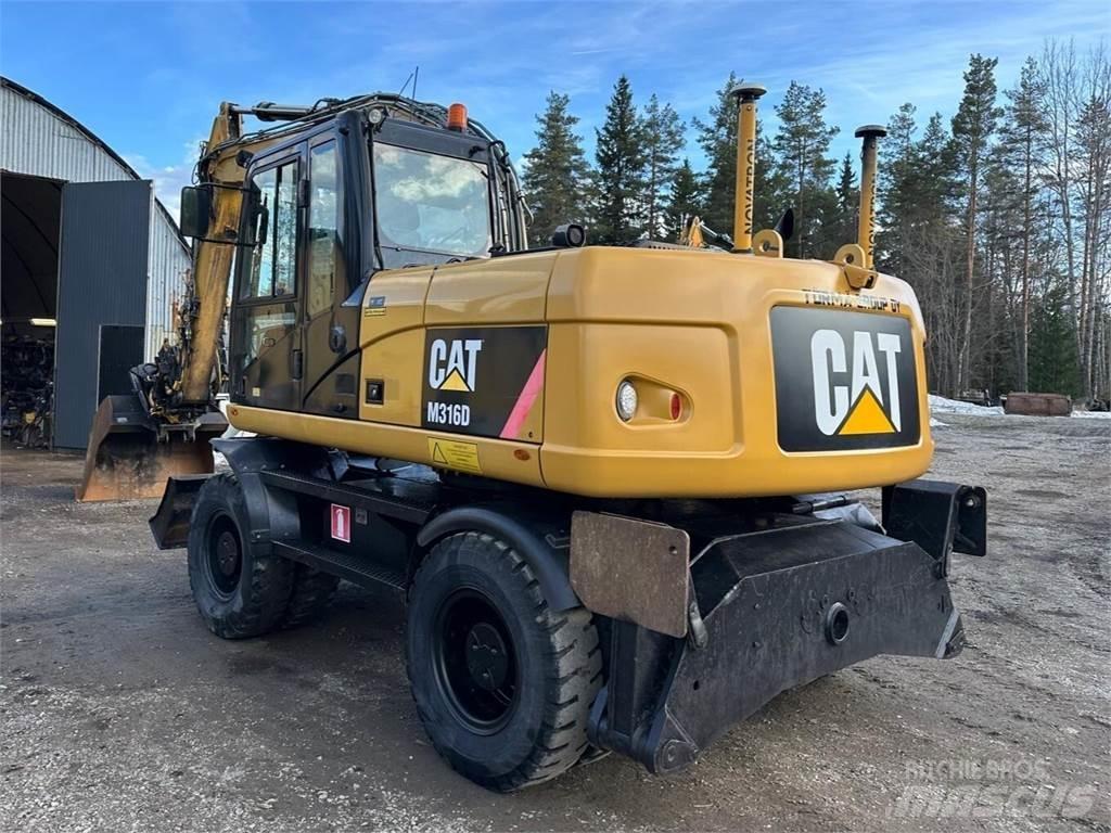 CAT M 316 D Ratasekskavaatorid
