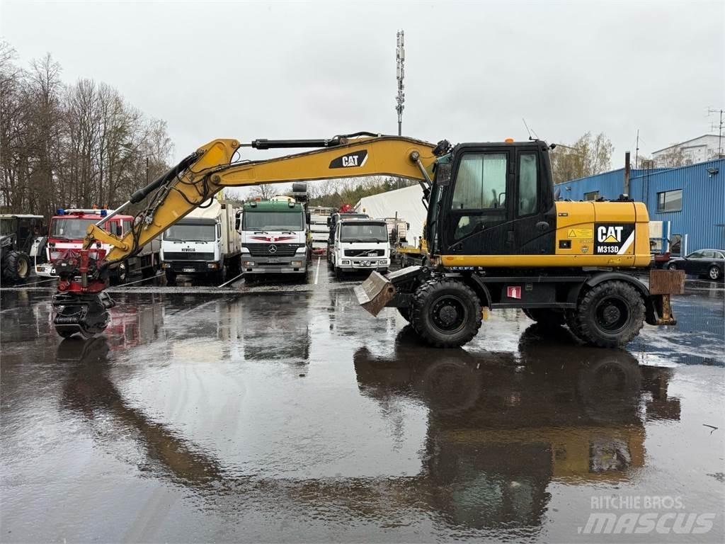 CAT M313 D Ratasekskavaatorid