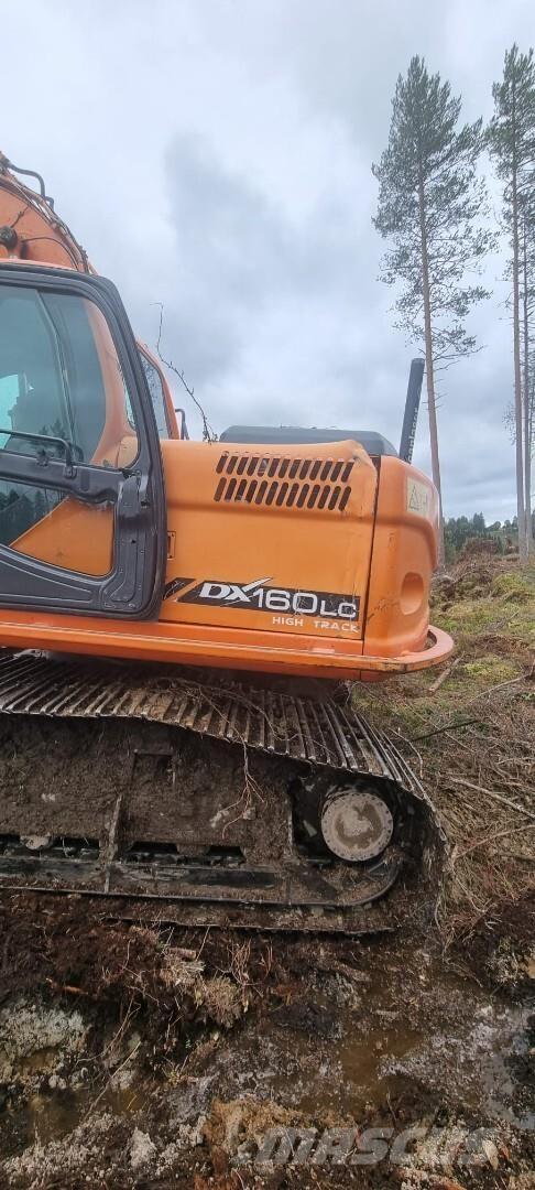 Doosan 160 LC Roomikekskavaatorid
