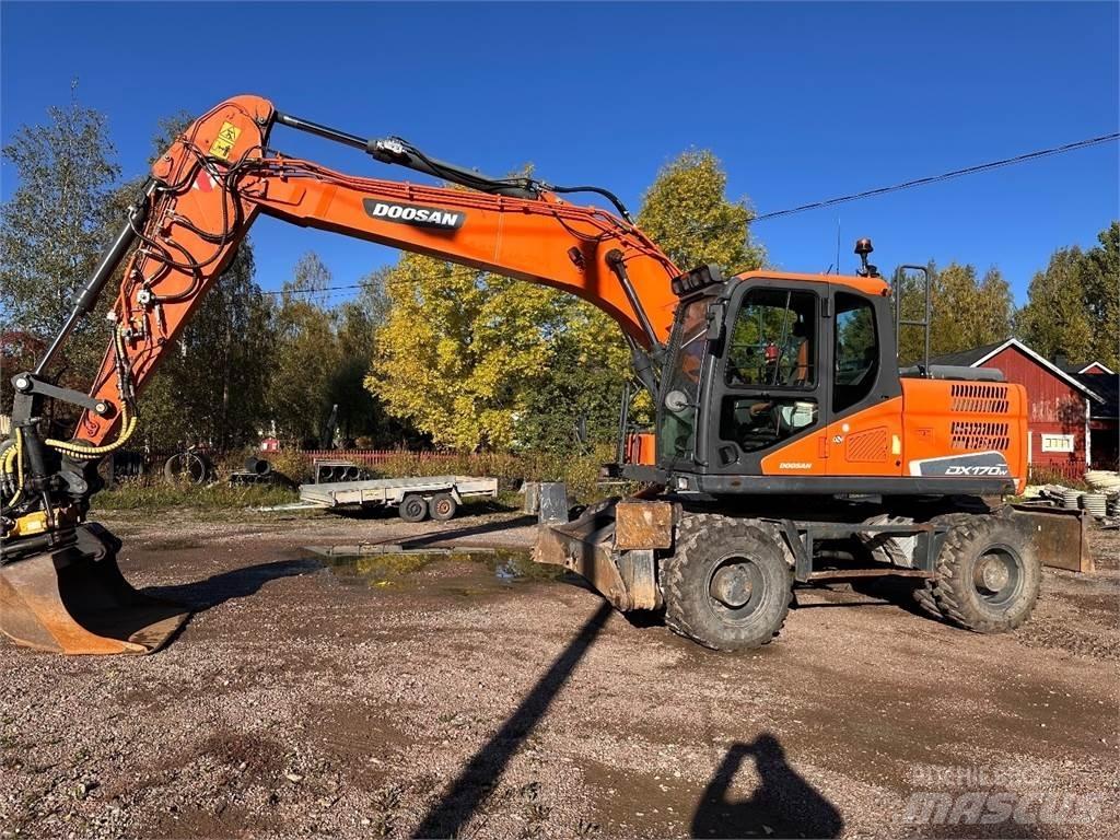 Doosan DX170W-5 Ratasekskavaatorid