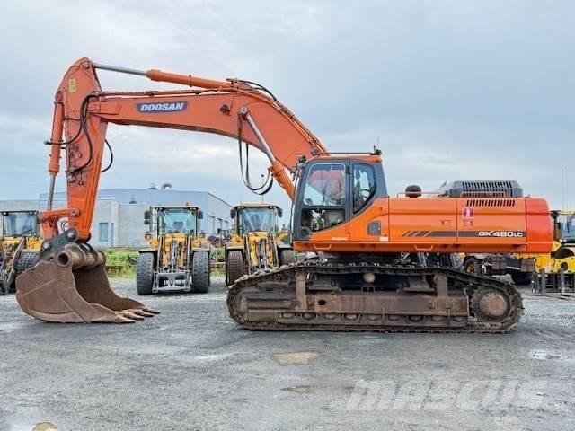 Doosan DX480LC Roomikekskavaatorid